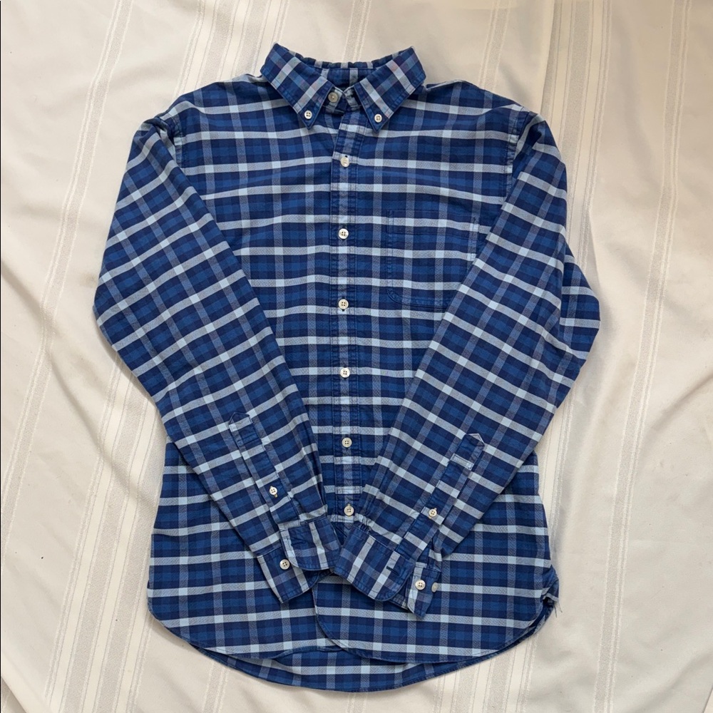Brooks Brothers Polo Long Sleeve Navy Men's Shirt‎